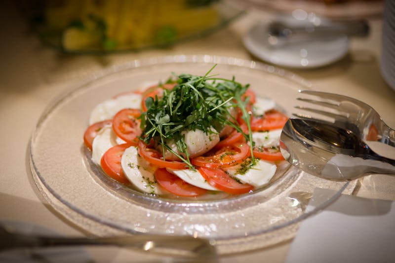 Arugula salad with parmesan and lemon